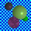 Picture of  Ray-Traced Spheres