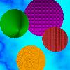 Picture of  Ray-Traced Spheres