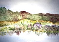 Watercolor - from Claybrook Road