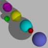 ray-traced spheres