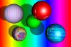 ray-traced spheres