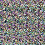 Picture of 2D noise, scale = 1, divisor = 1