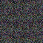 Picture of 2D normalized turbulence, scale = 1, divisor =1